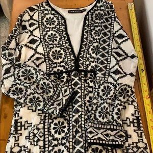 Antik Batik Black pattern dress